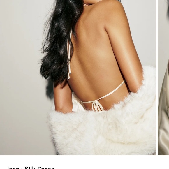 Reformation Ivory Silk Wedding Dress - Picture 2 of 10